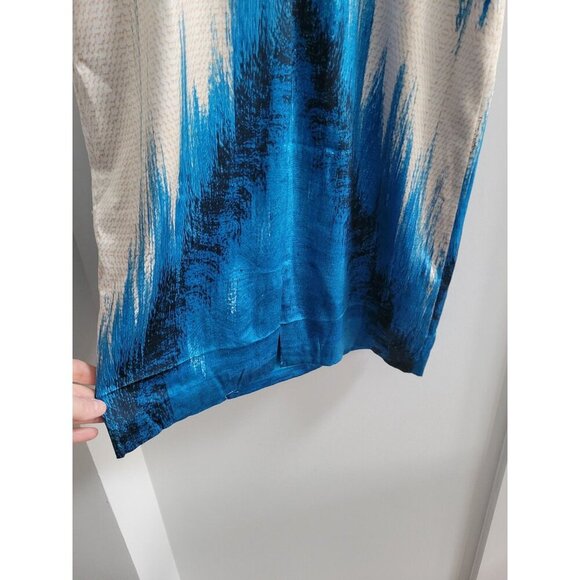 Roberto Cavalli Blue Sleeveless Snake-Embellished Bodycon Dress US 4 $843 - Picture 7 of 9